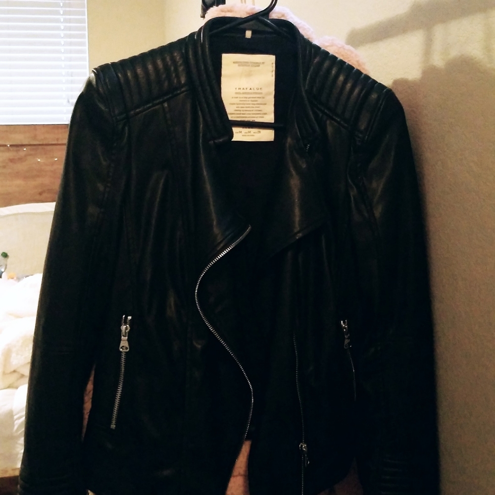 Zara Trafulac Faux Leather Jacket
